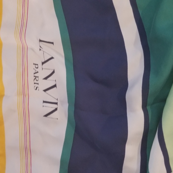💗Authentic Lanvin Silk Scarf💗 - Picture 3 of 4